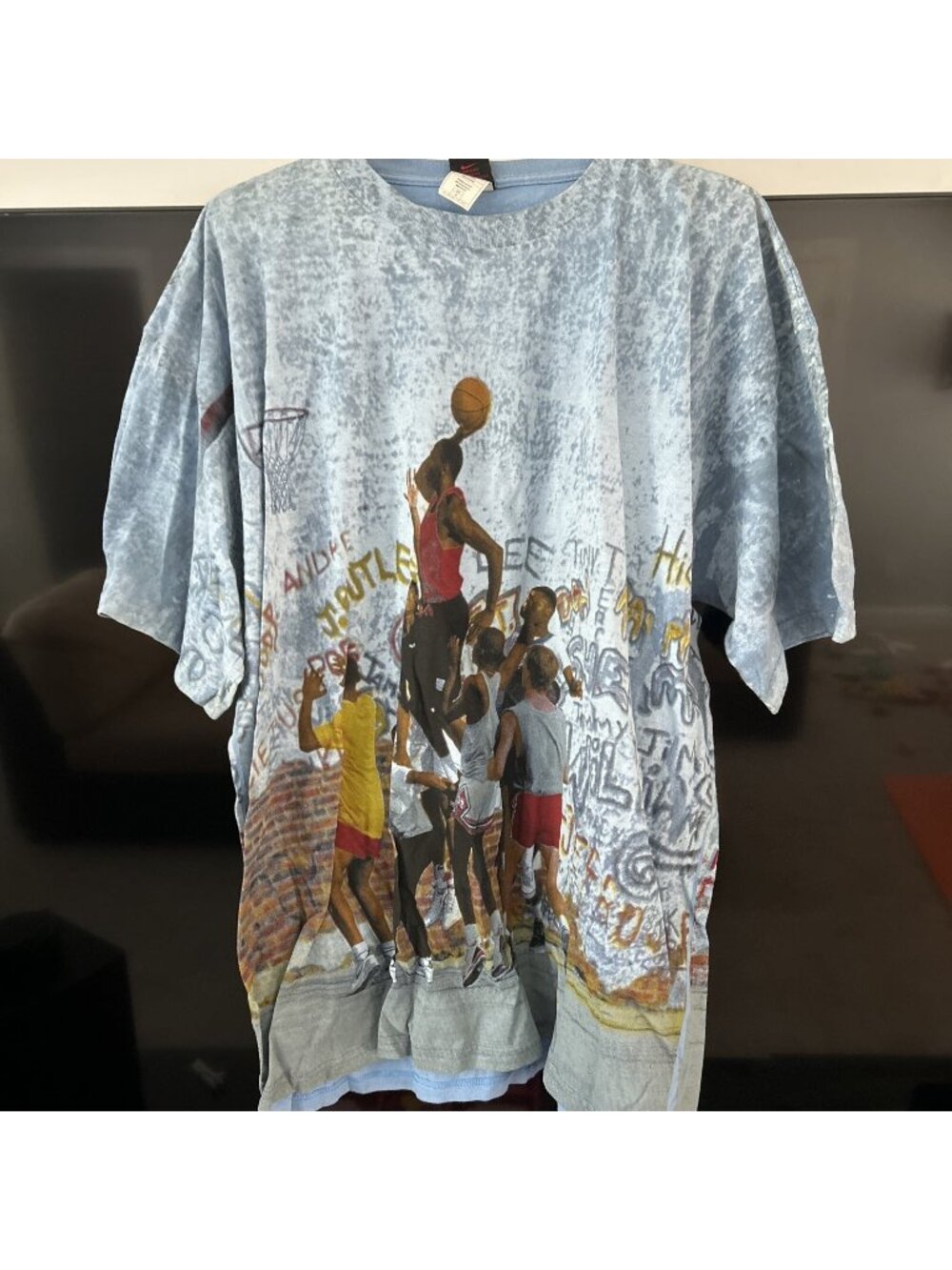 Nike Air Jordan 3 Playground Shirt XL Vintage Retro 1999 Rare